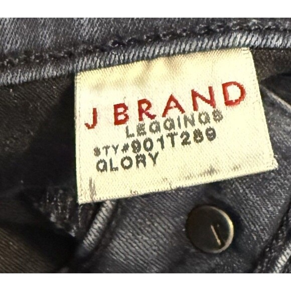 J Brand Legging Jeans 27 Skinny Dark Wash Blue Denim Comfort Luxe‎ Made USA - Picture 3 of 4